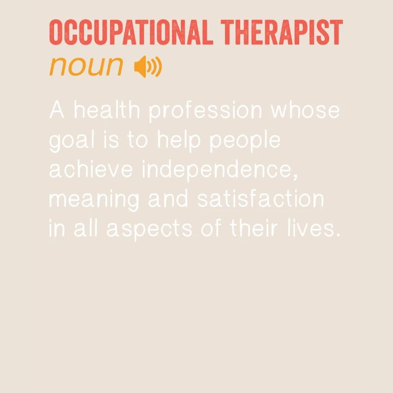 Occupational Therapy Occupational Therapist