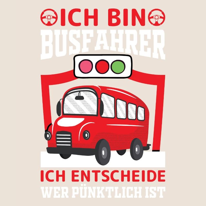 Busfahrer Berufung Beruf Arbeit Geschenk