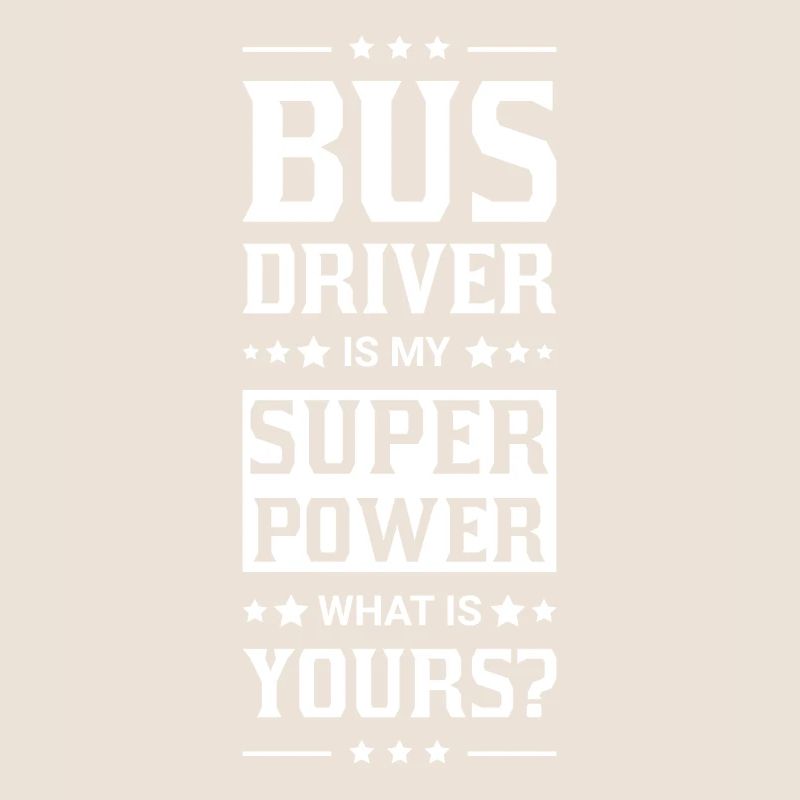 Busfahrer Berufung Beruf Arbeit Geschenk