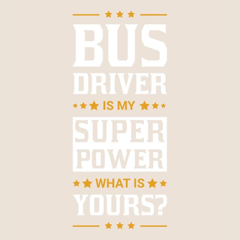 Busfahrer Berufung Beruf Arbeit Geschenk