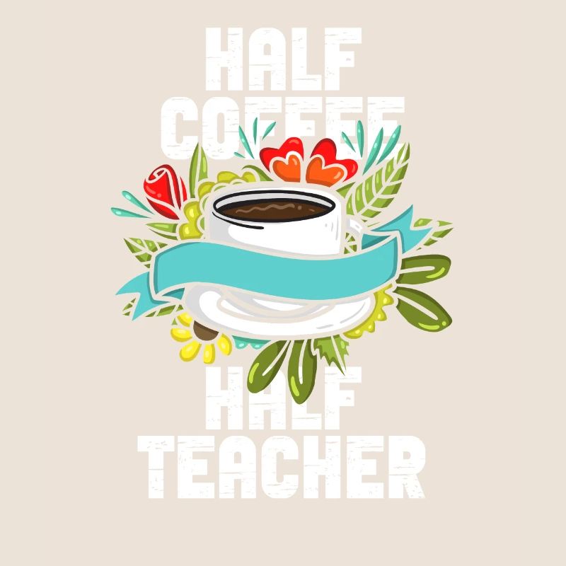 Moitié café moitié enseignant