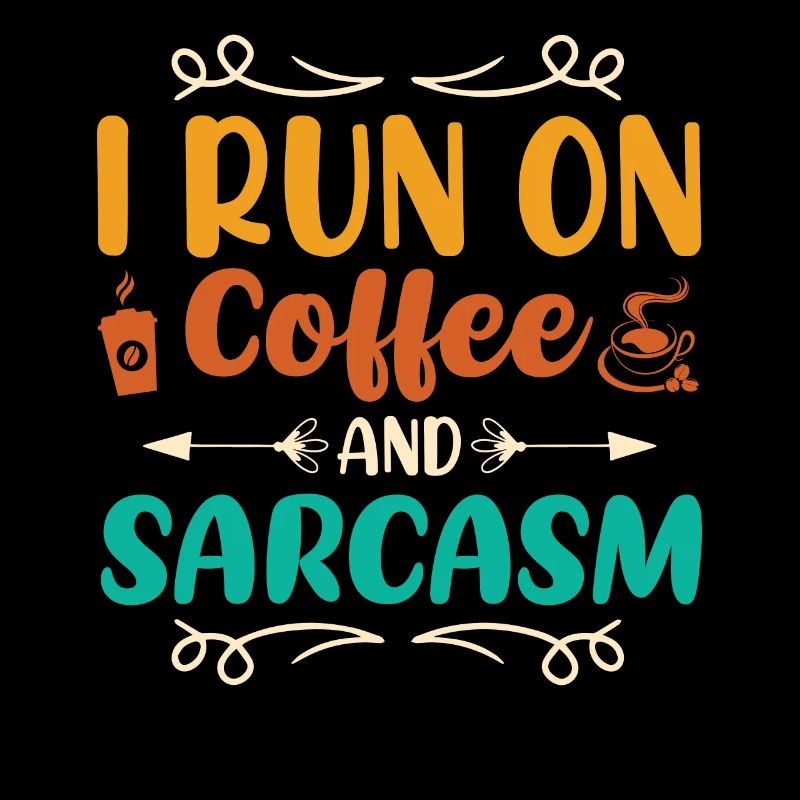 Café Sarcasme Amis Bonheur Joie Cappuccino