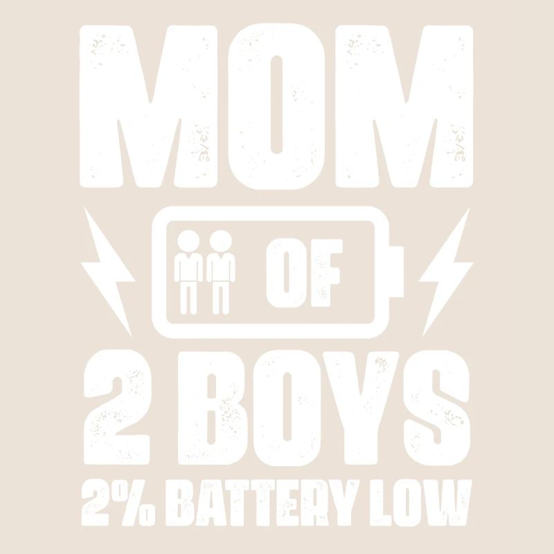 Mama Von Zwei Jungs Mutter Muttertag