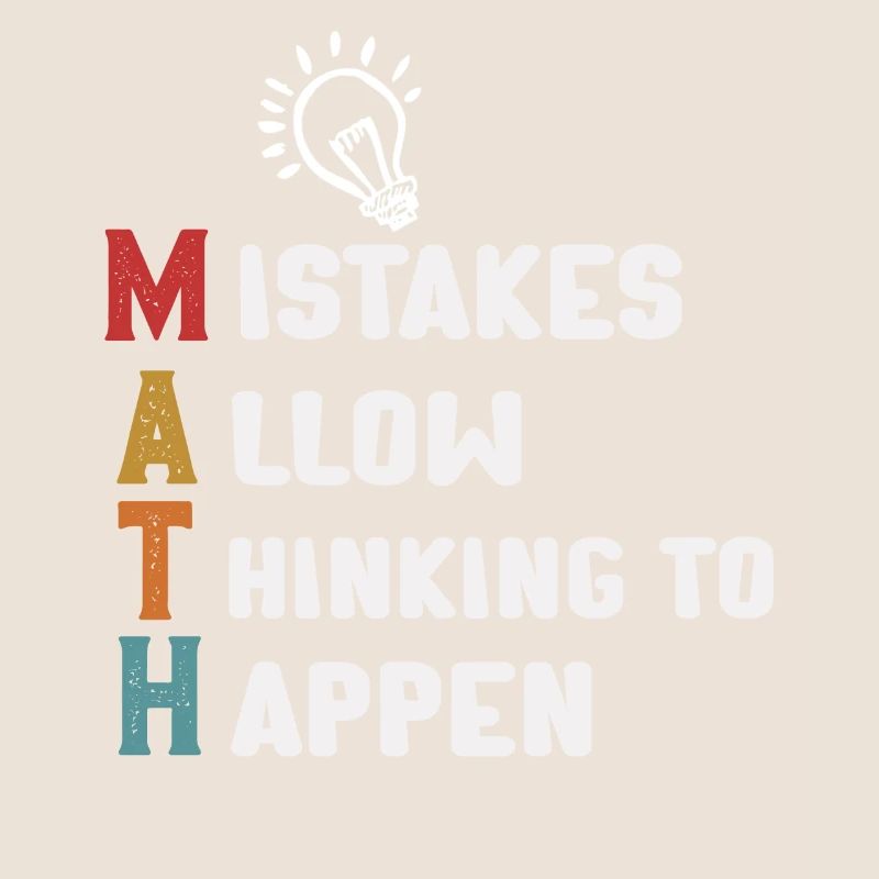 Mistakes Allow Thinking To Happen School Math