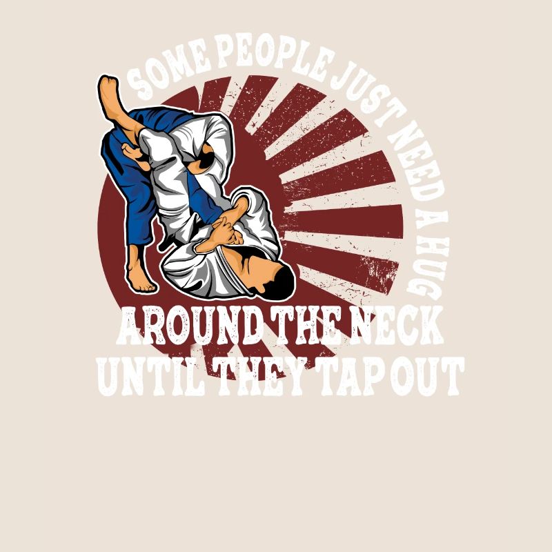 Some People Just Need A Hug Cage Fighter