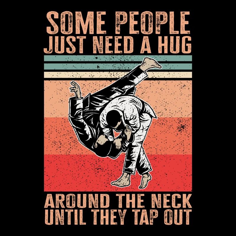 Some People Just Need A Hug Cage Fighter
