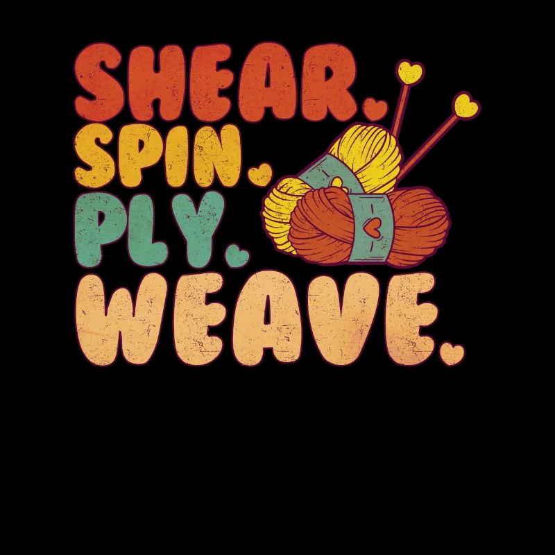 Weaving Knitting Crochet Fabrics Textiles