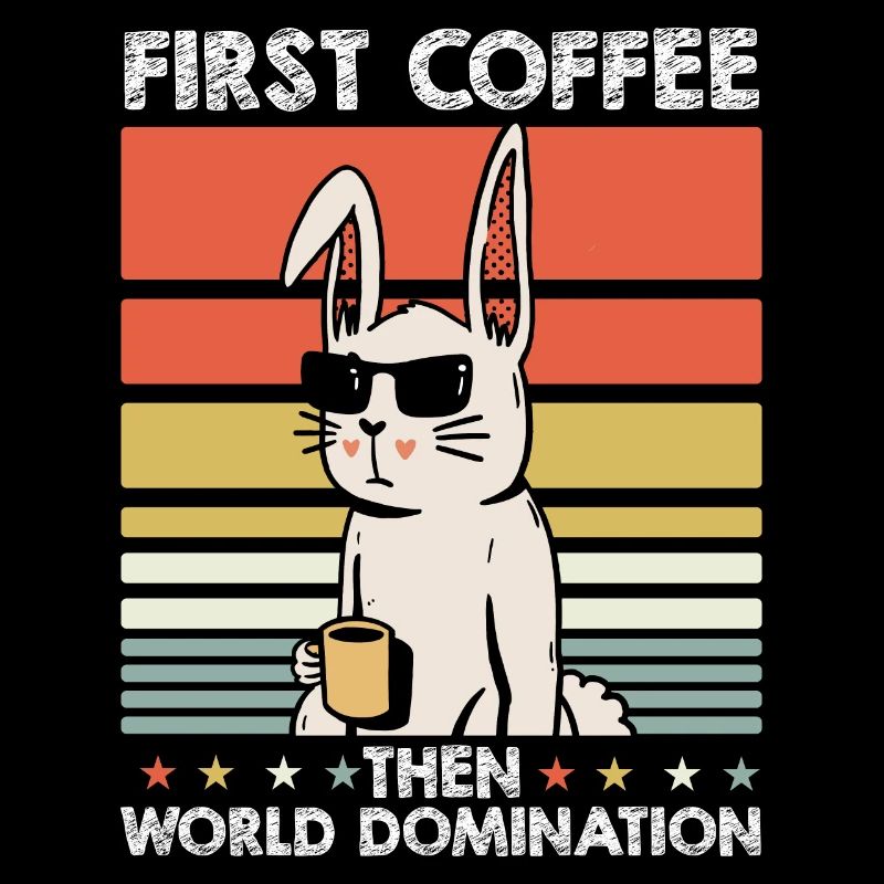 Rabbit Rabbit Coffee Sunglasses