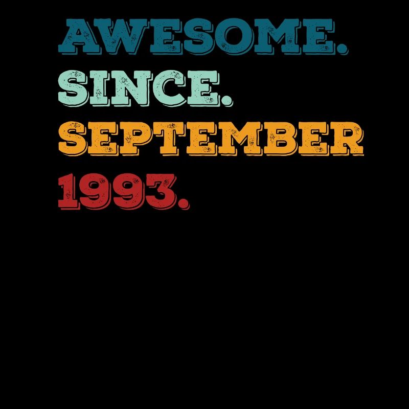 Anniversaire Septembre 1993 Né Année de naissance