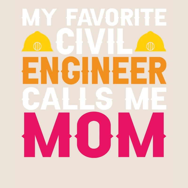 Civil Engineer Bridge Construction Statics Son Mama Engineer