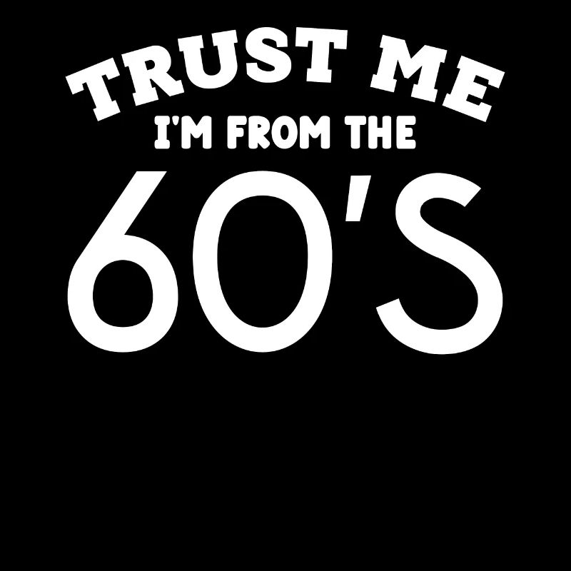 Born in the 60s anniversary gift 1960s