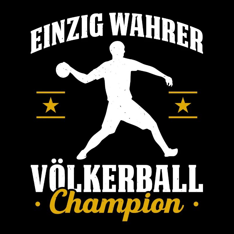 Einzig Wahrer Völkerball Champion Geschenk