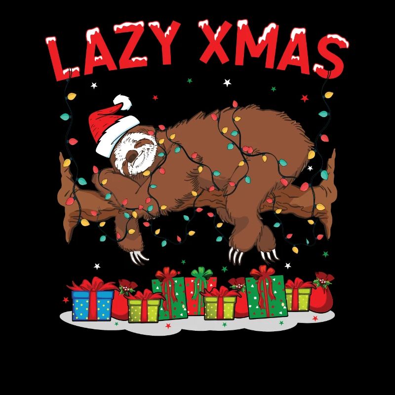 Faultier Weihnachten