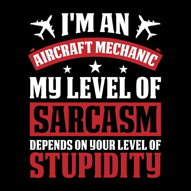 Airplane Mechanic Funny