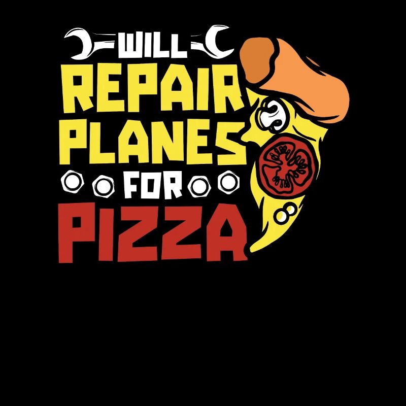 Airplane Mechanic Pizza