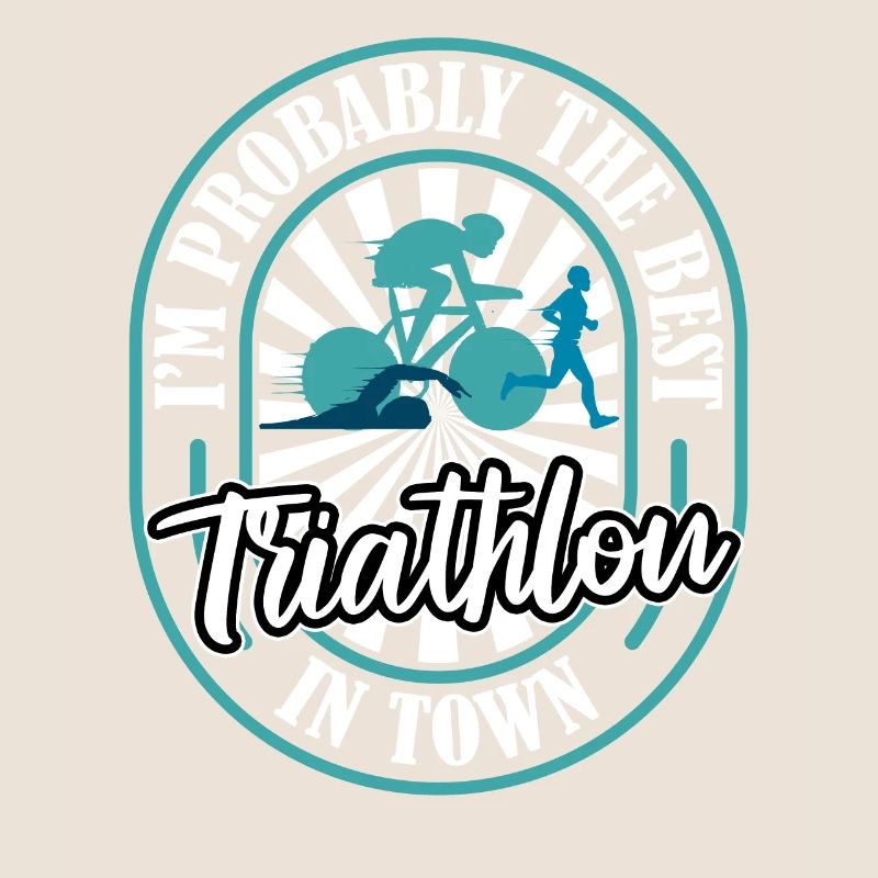 Triathlète de triathlon Lustig
