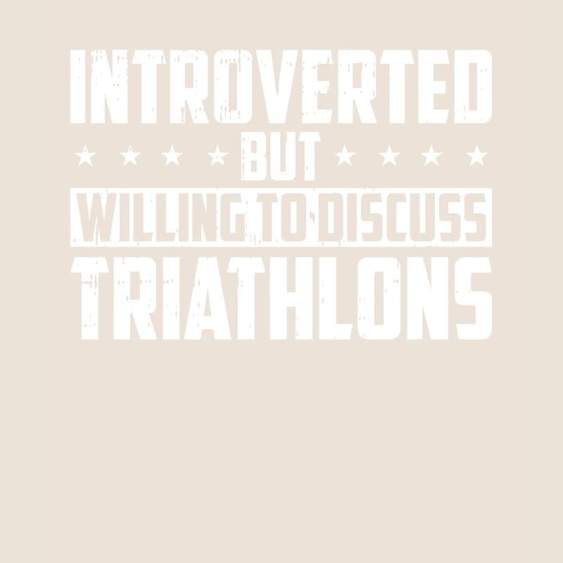 Triathlètes de triathlon introvertis