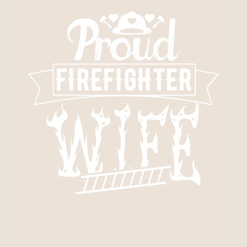 Stolze Feuerwehrmann Ehefrau