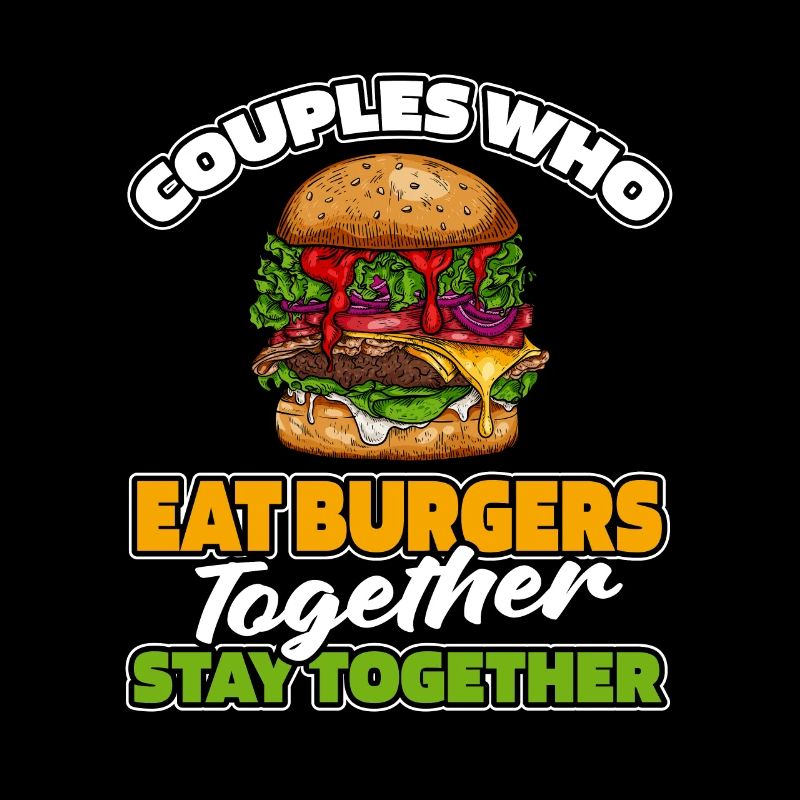 Burger Hamburger Paar