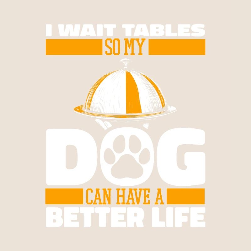 Kellner Kellnerin Hund