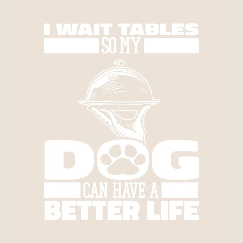 Serveur Serveuse Chien
