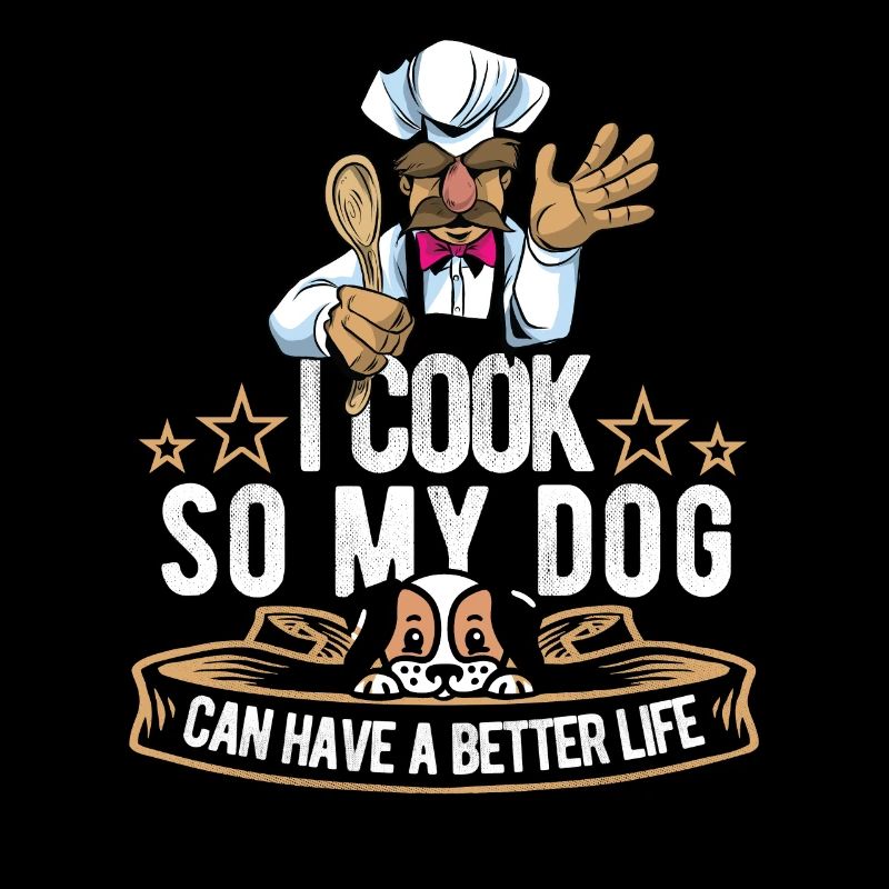 Koch Kochen Hund