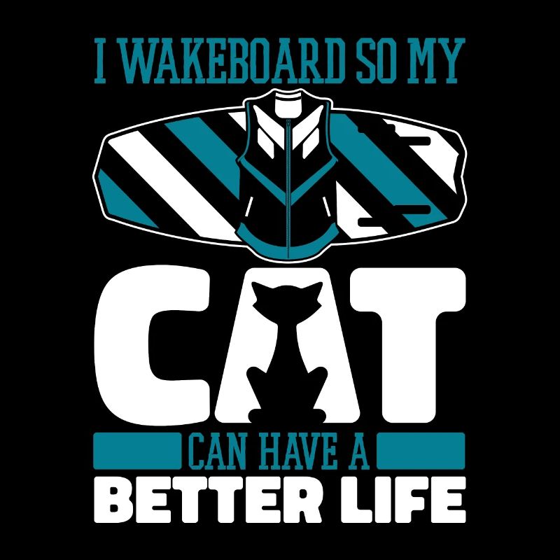 Wakeboard Wakeboarder Cat