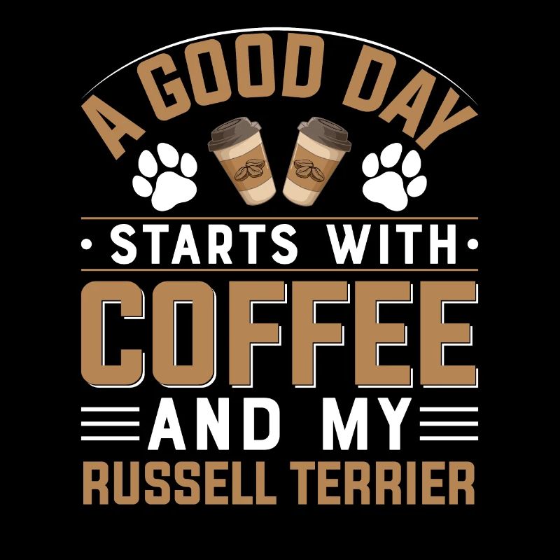 Russel Terrier Café pour chiens