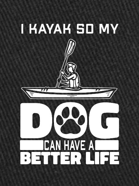 Kayaker dog