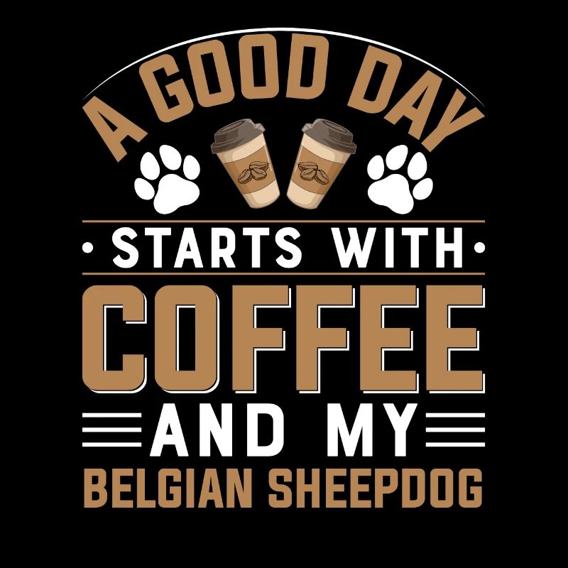 Belgian Shepherd Coffee Camping Dog Cafe