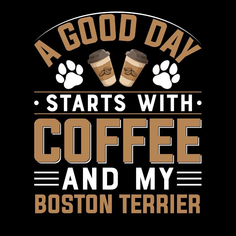Boston Terrier Café pour chiens