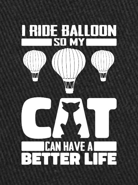 Chat de montgolfière