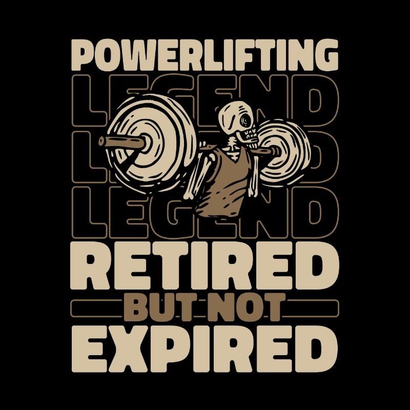 Powerlifting Powerlifter in retirement