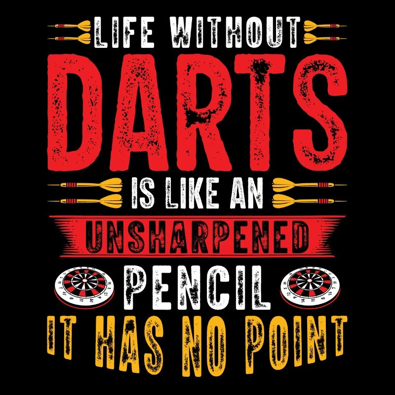 Funny Dart Saying Dartboard Darts Gift
