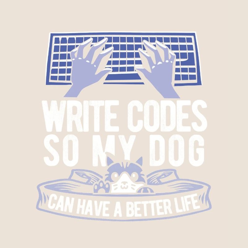 Développeur Coder Programmeur Cat