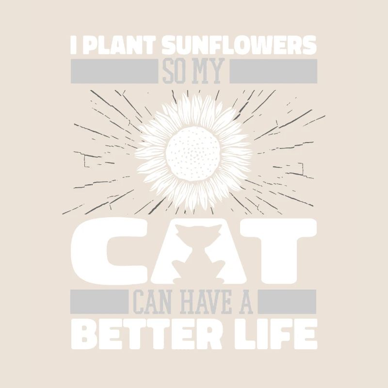 Chat tournesol