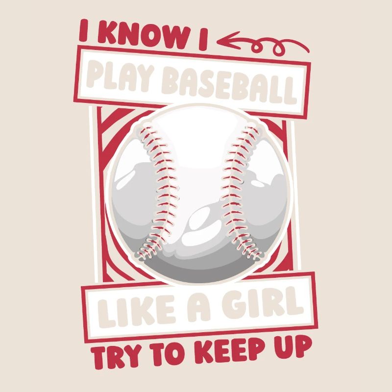 Fille de baseball