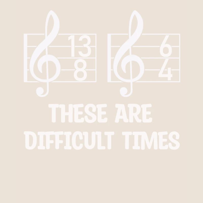 Ce sont des temps difficiles jeu de mots amusant