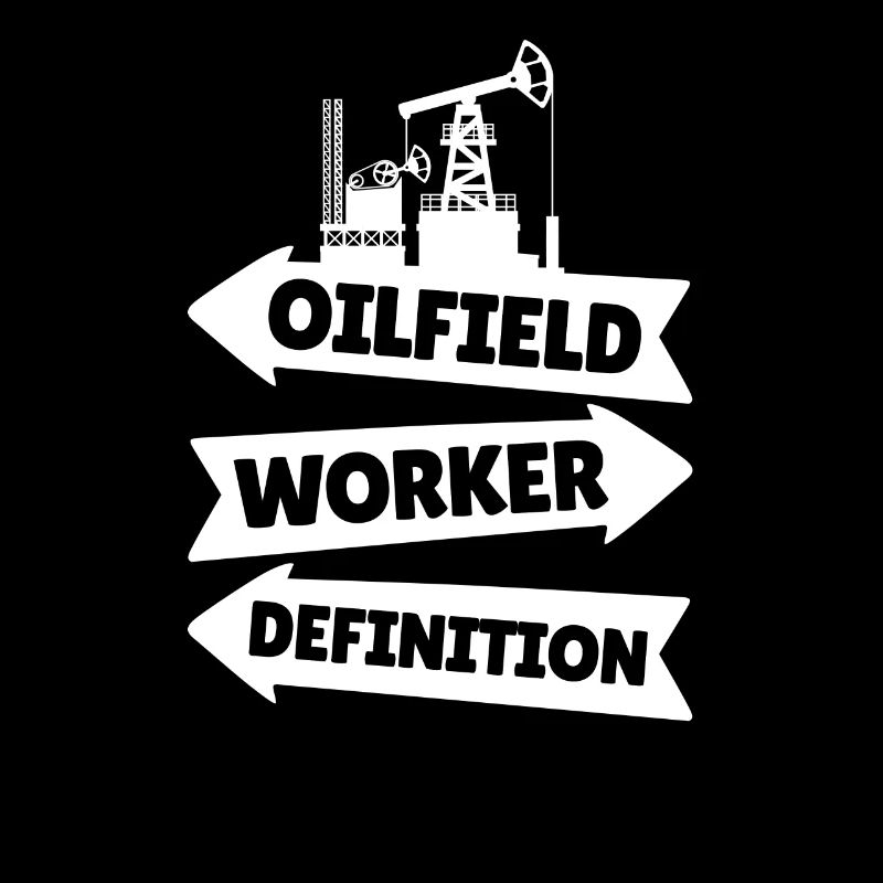 Ölfeld Bohrinsel
