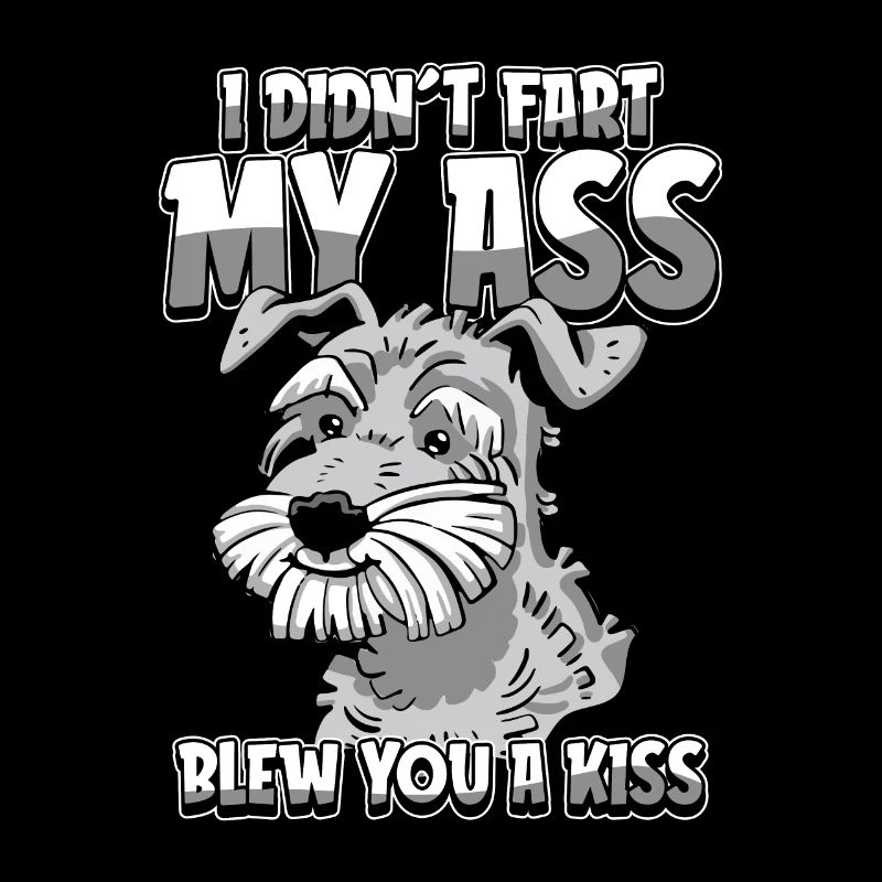 Schnauzer chien drôle