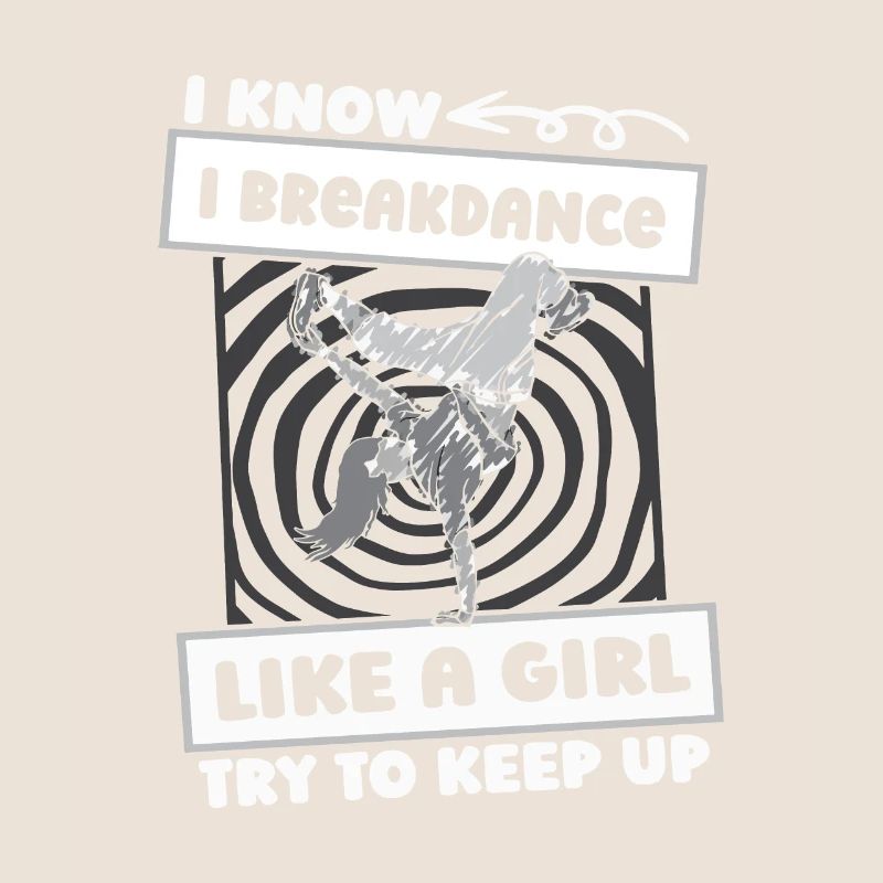 Breakdance Breakdancer Breakdancing Mädchen