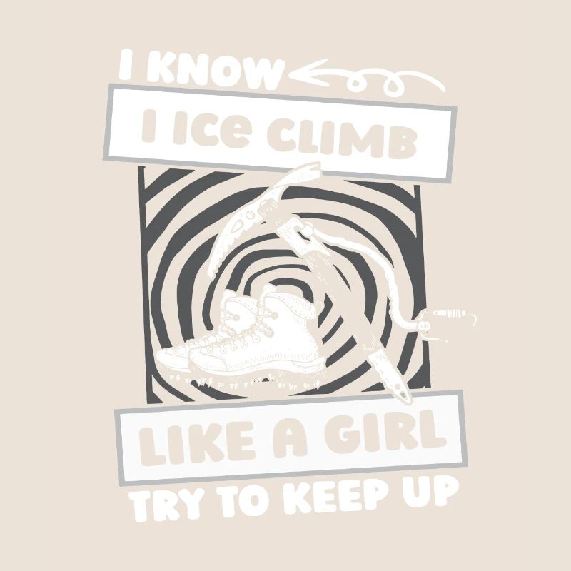 Eisklettern Mädchen