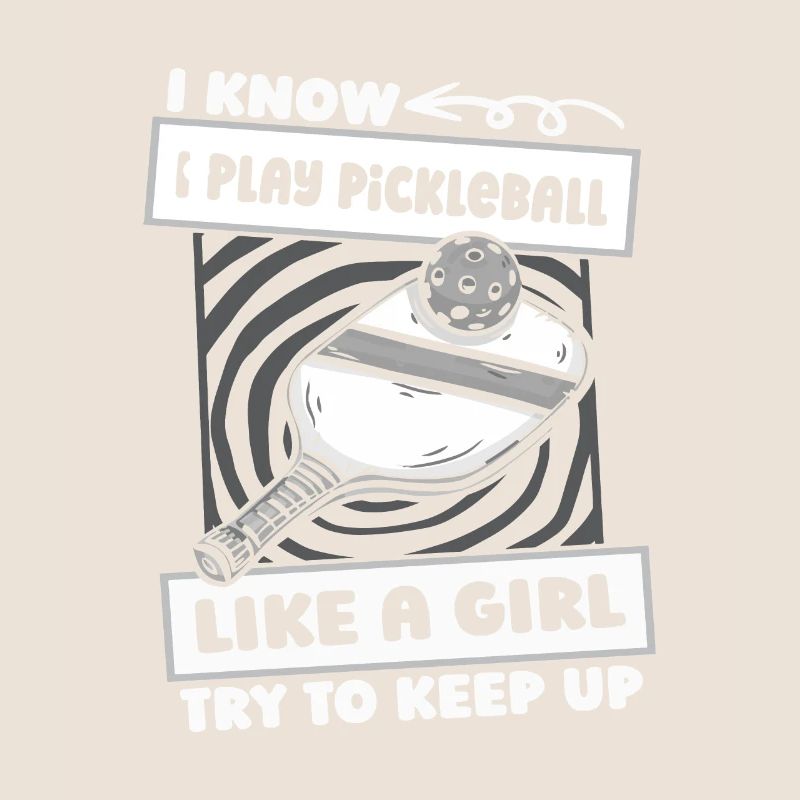 Pickleball Mädchen