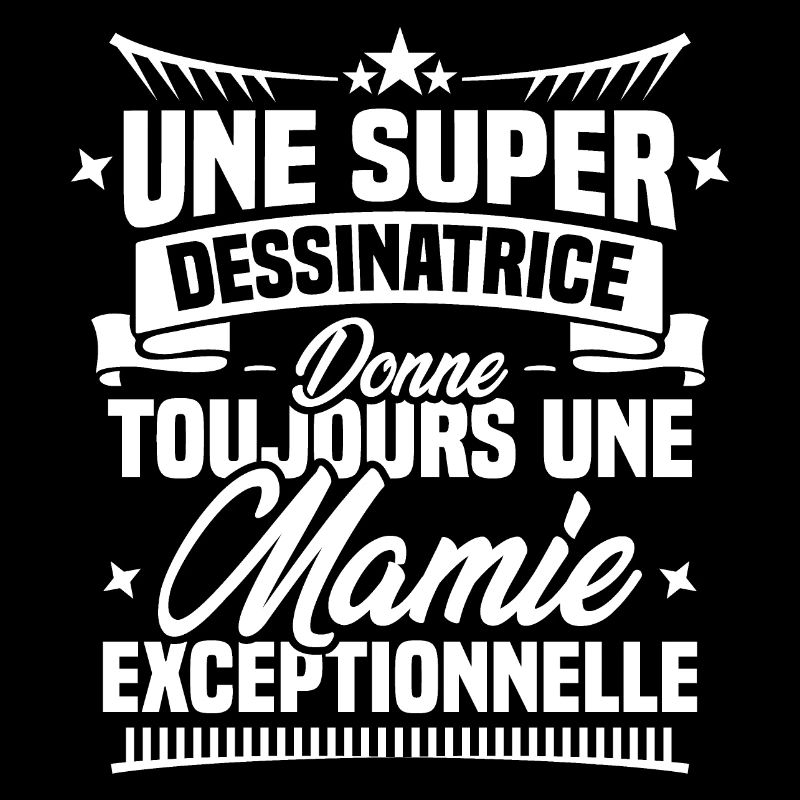 Dessinatrice donne toujours mamie exceptionnelle