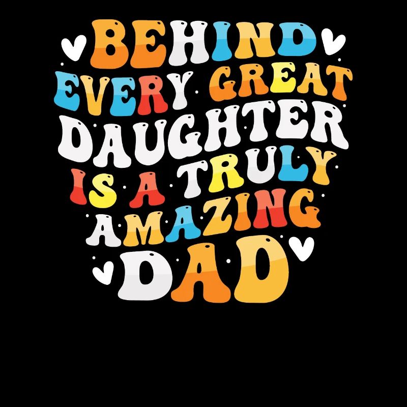 Father Daughter Partner Look Clothes Relationship Dad