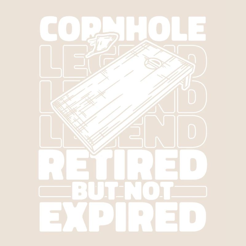 Cornhole Blind Hole Game à la retraite