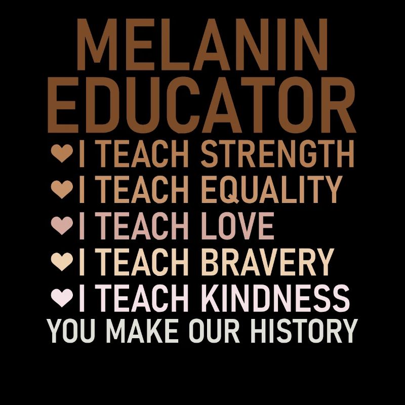 Lehrer Schwarzafrikaner Melanin Juneteenth