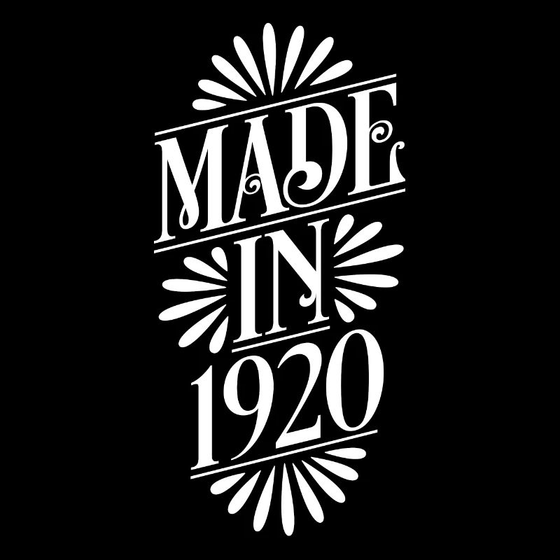 1920 - Année de construction 1920 - Né en 1920