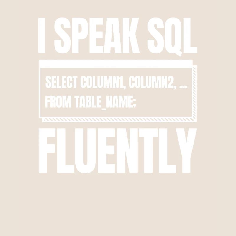 Entwickler Coder Programmierer Sql