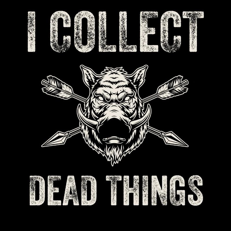 Je collectionne les choses mortes